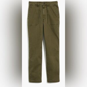 Madewell The Curvy Perfect Vintage Straight Workwear Pants